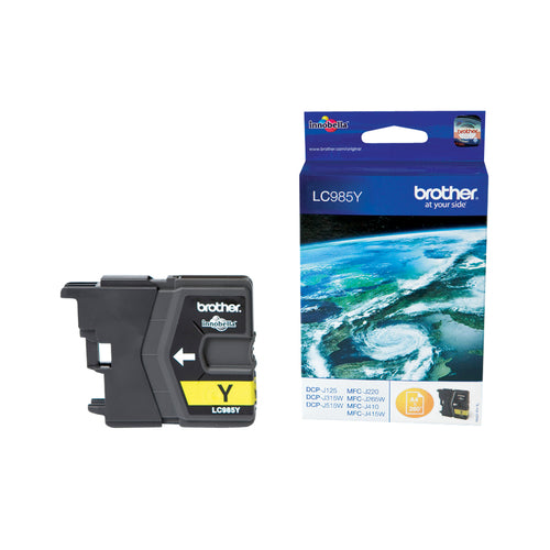 Brother LC985Y ink cartridge 1 pc(s) Original Yellow Brother LC985Y ink cartridge 1 pc(s) Original Yellow